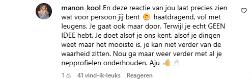 Bron: Instagram Story