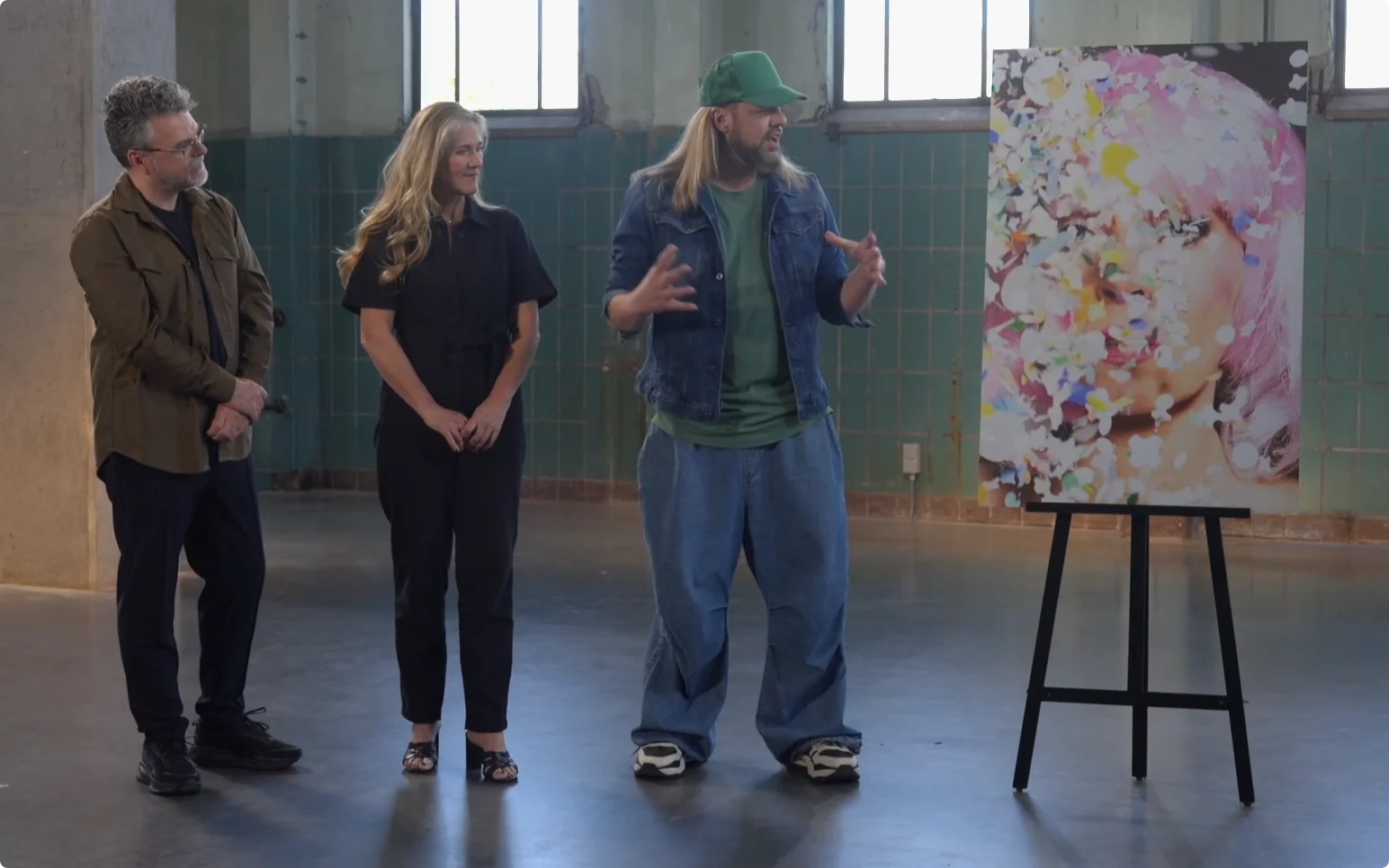 De jury was onder de indruk van de foto van Bettina - Bron: RTL