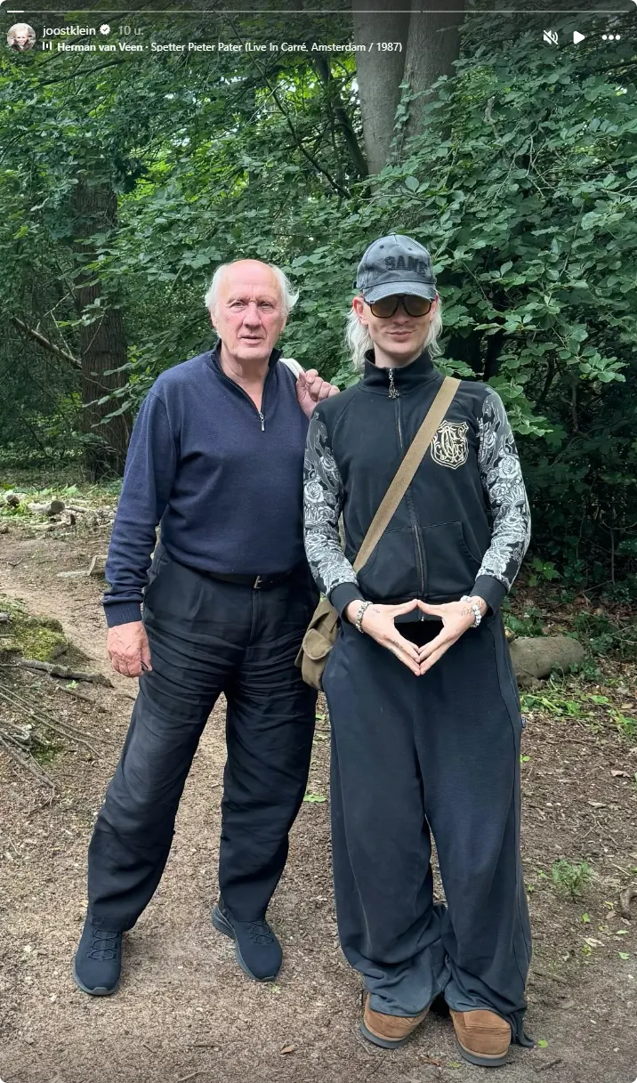 Bron: Joost Klein op Instagram.