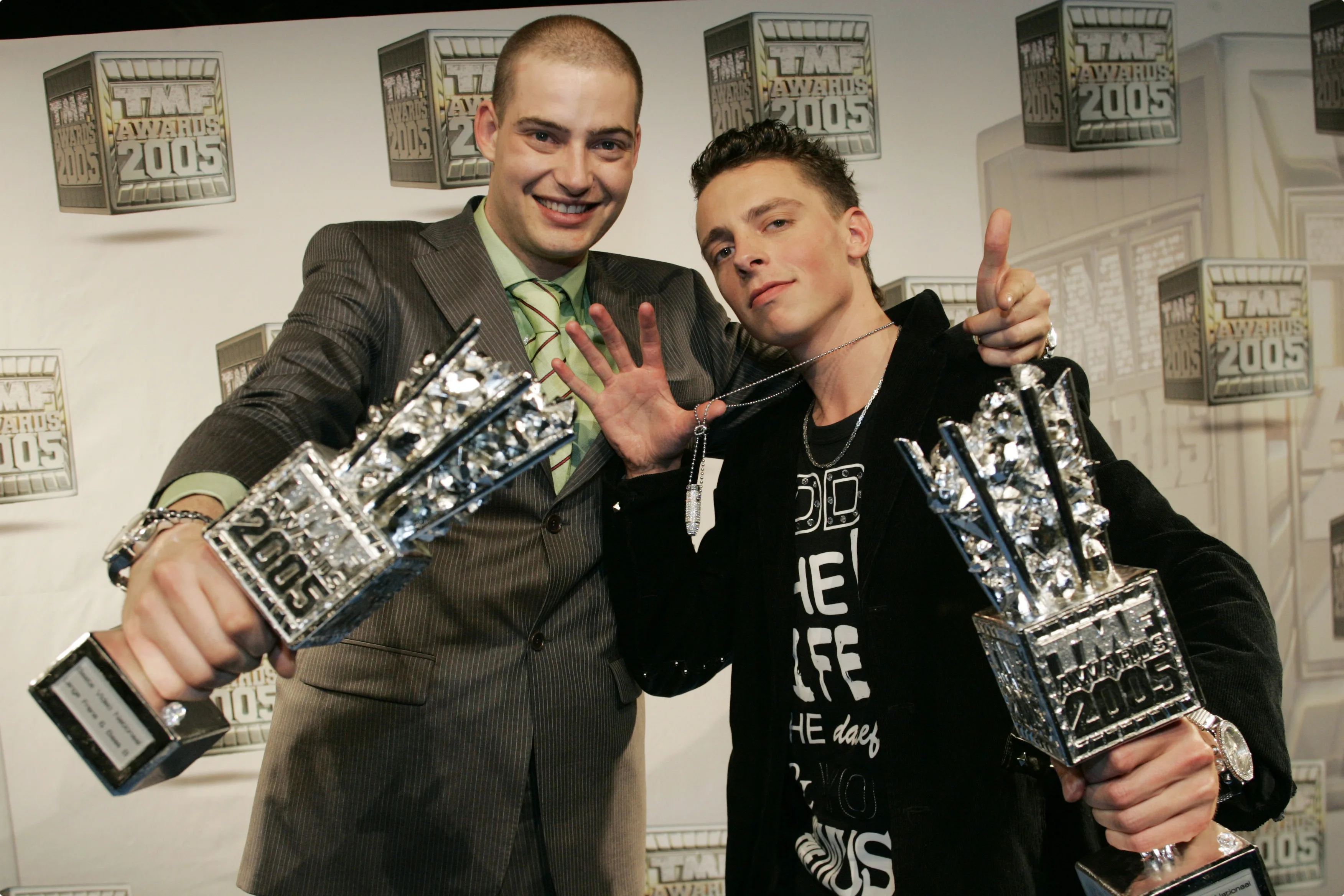 Bron: ANP -TMF AWARDS 2005 Lange Frans Frans Frederiks, Baas B, echte naam Bart Zeilstra