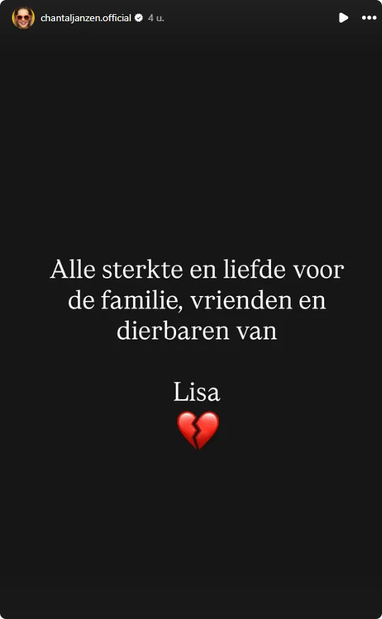 Bron: Chantal Janzen op Instagram.
