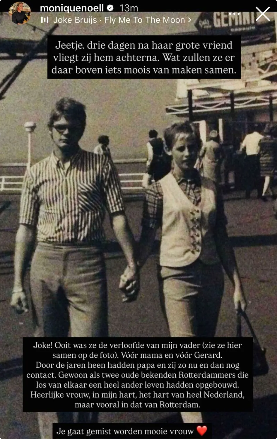 Bron: Instagram Monique Westenberg