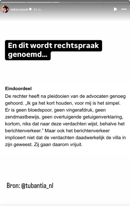 Bron: Wibi Soerjadi op Instagram.