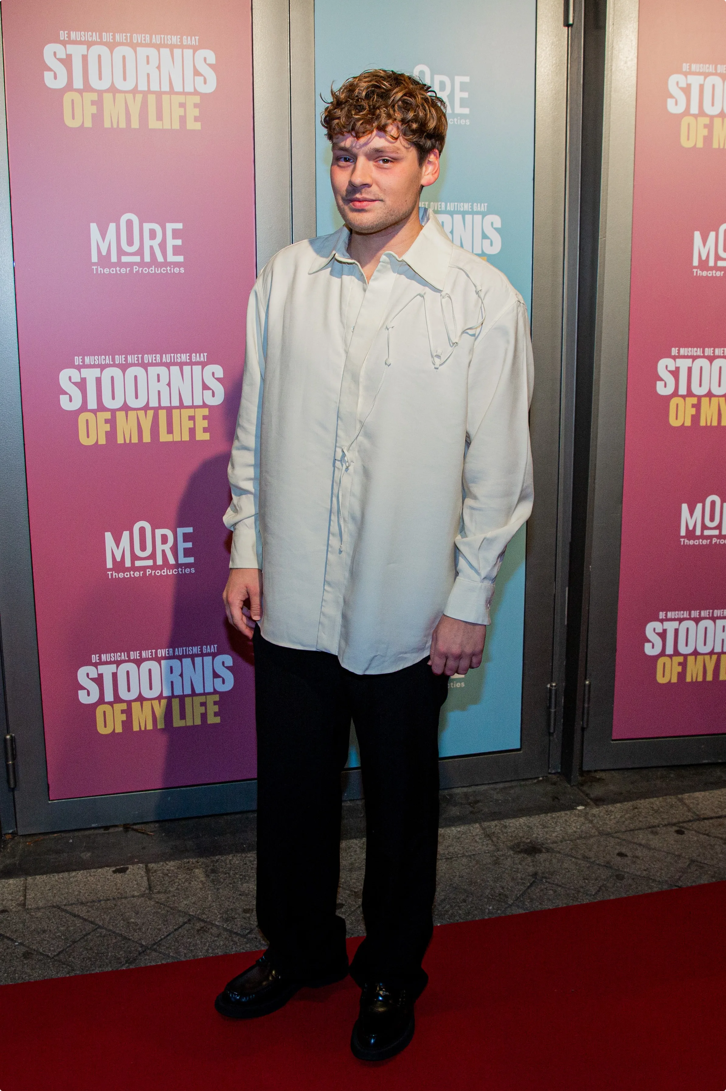 Soy Kroon op de rode loper voorafgaand aan de premiere van de musical Stoornis of my Life in theater DeLaMar. Bron: ANP / Wesley de Wit.