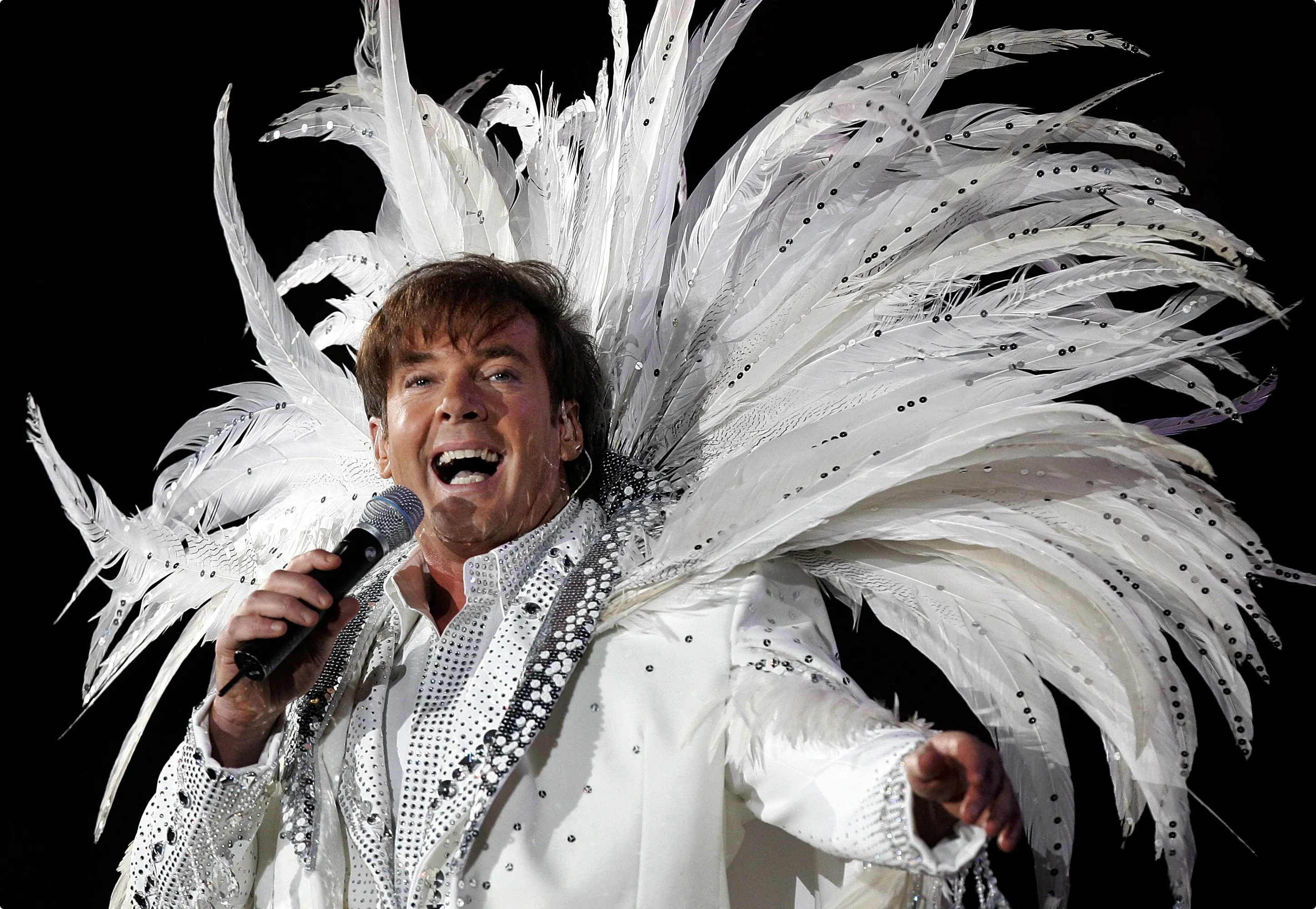 Gerard Joling treedt maandagavond in Ahoy in Rotterdam op. Het is voor het eerst in zijn 20-jarige loopbaan dat hij in Ahoy staat. Bron: ANP