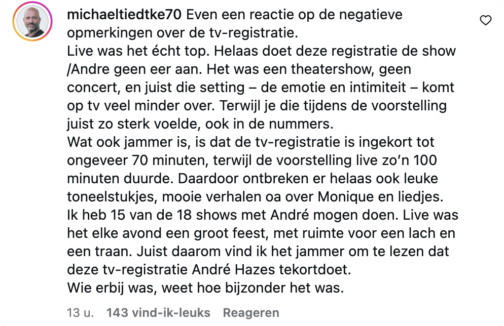 Bron: Instagram AVROTROS