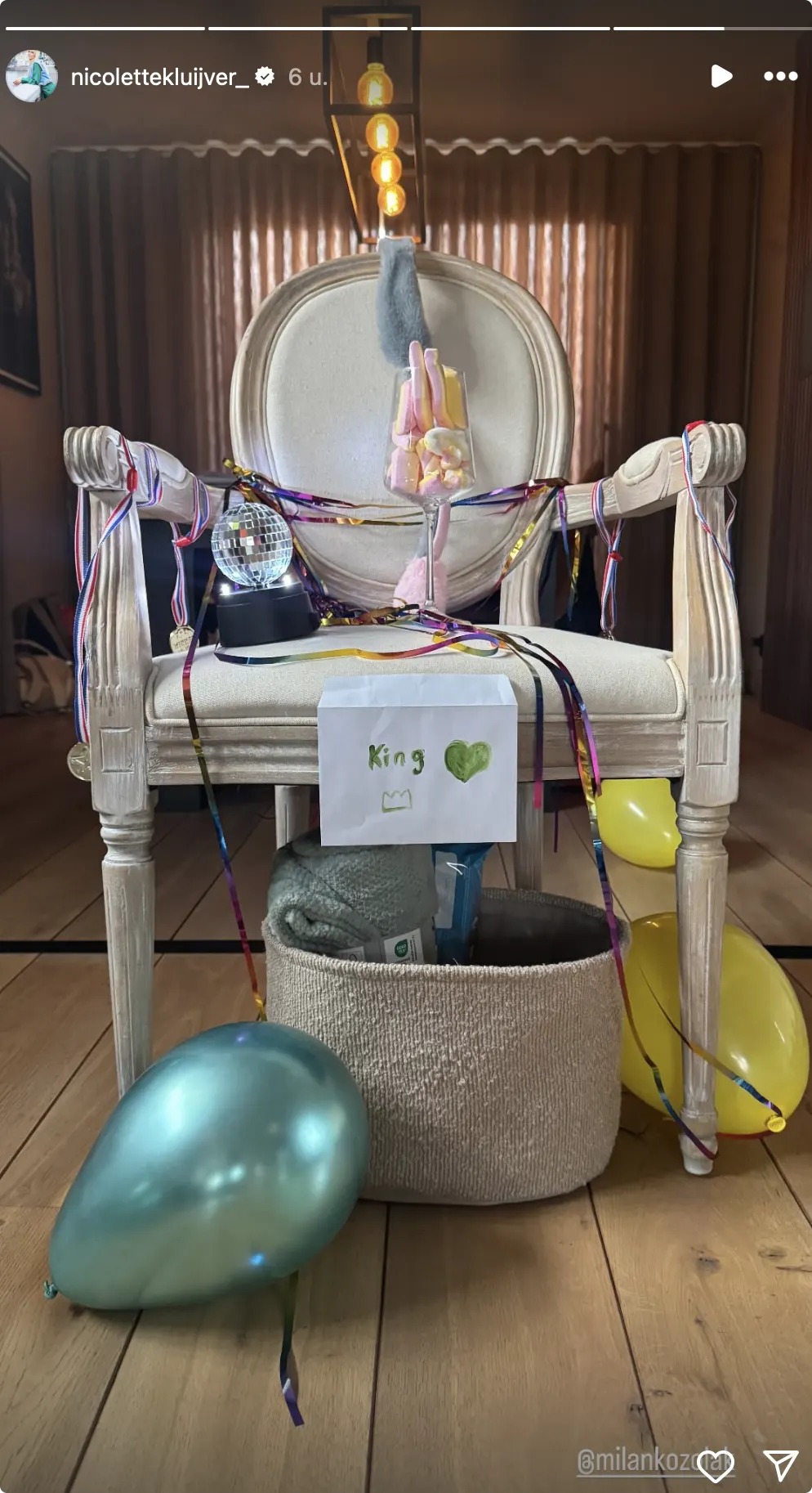 Bron: Instagram Nicolette Kluijver 