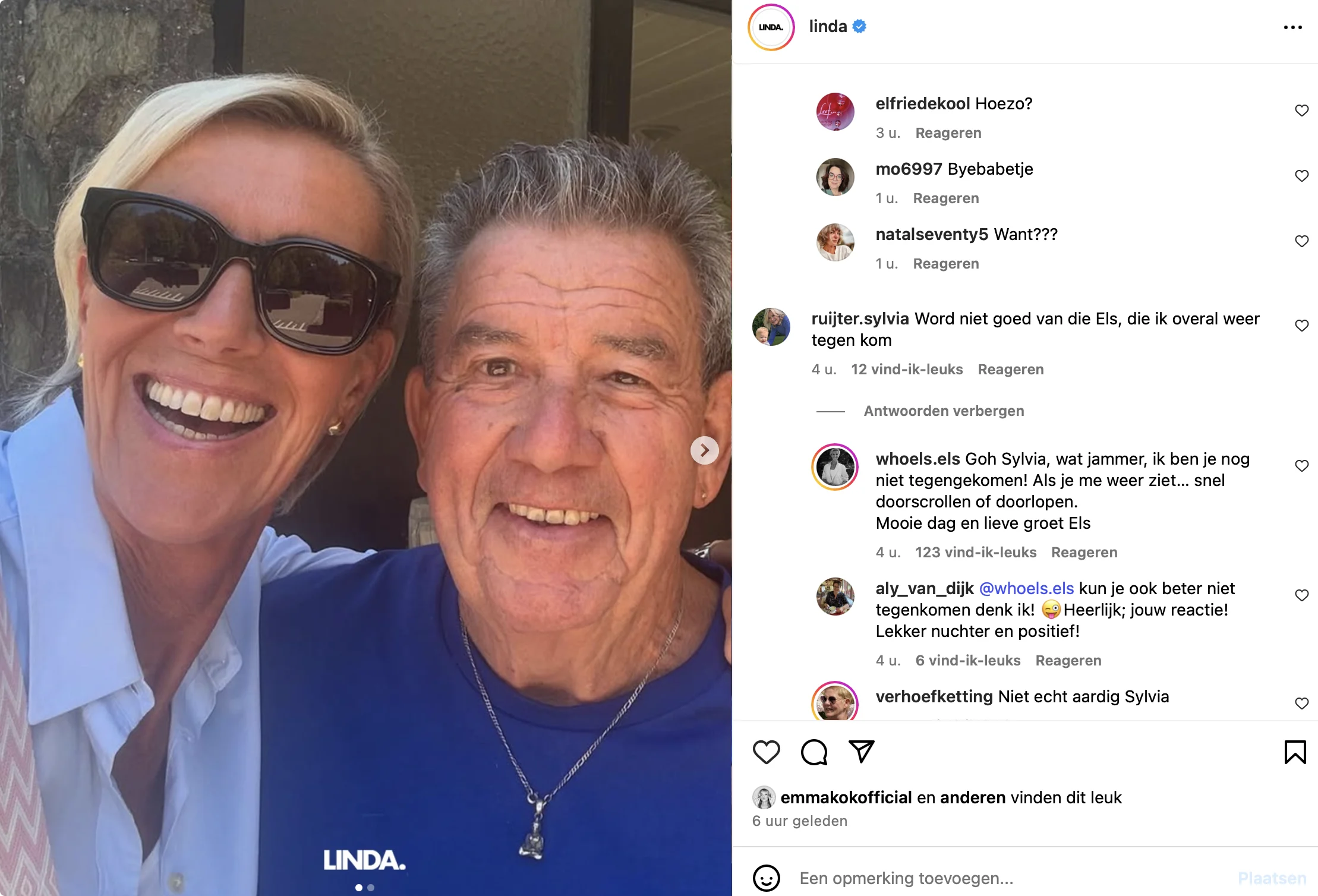 Bron: LINDA. op Instagram.