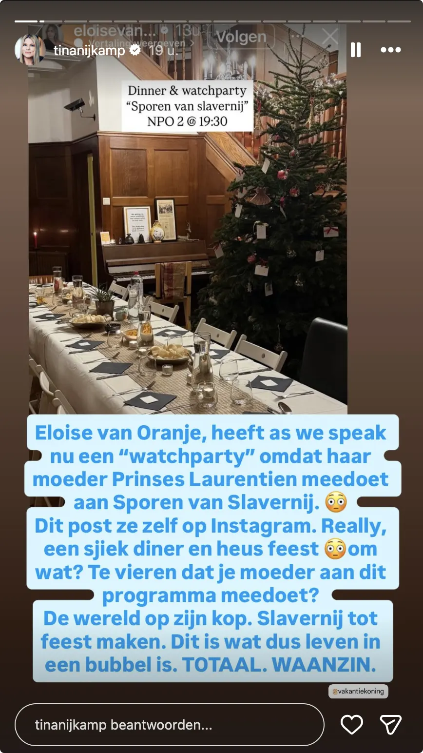 Bron: Instagram Tina Nijkamp