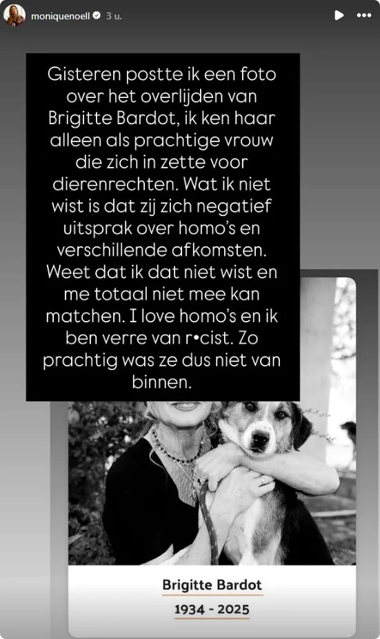 Bron: Instagram Monique