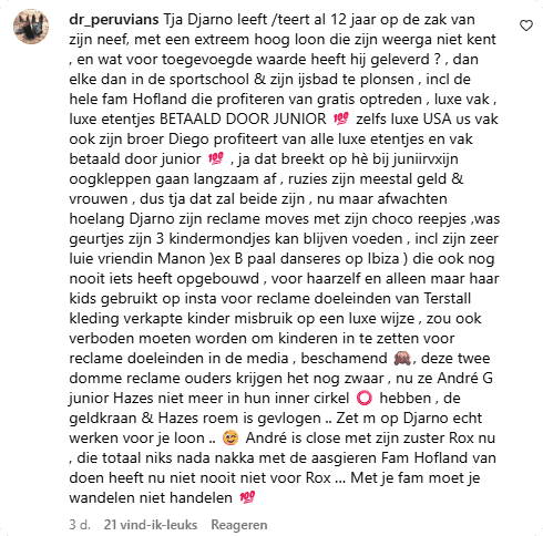 Bron: Instagram Story