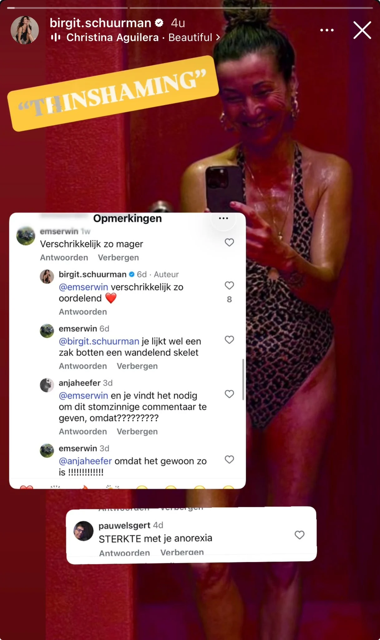 Bron: Instagram Birgit Schuurman