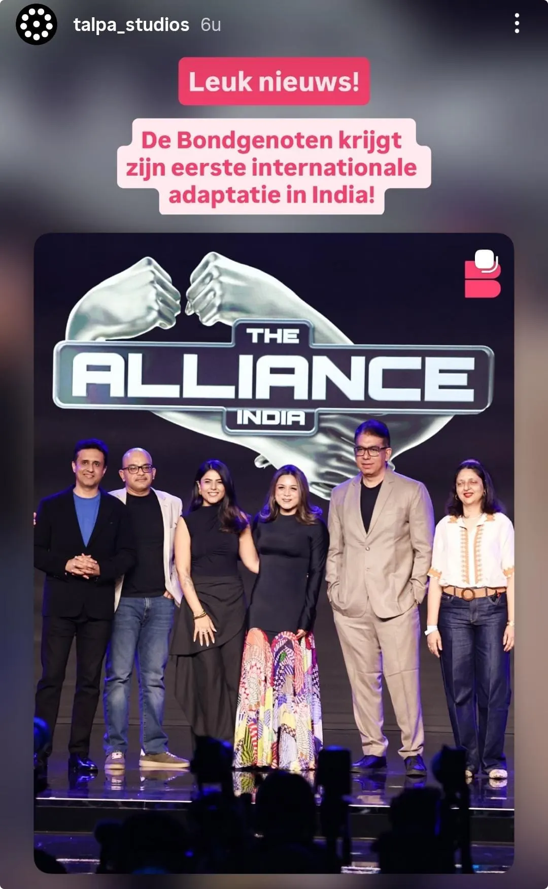 Bron: Instagram Talpa Studio's