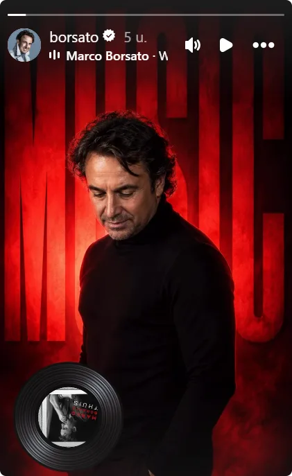 Marco Borsato Story (@Instagram).