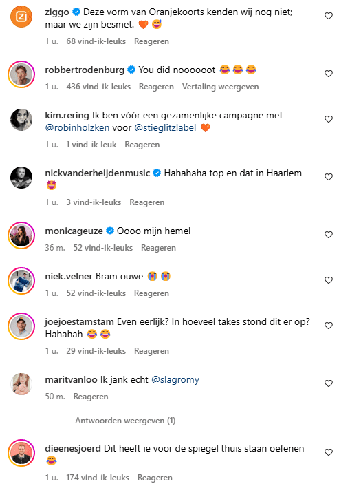 Bron: Instagram Bram Krikke