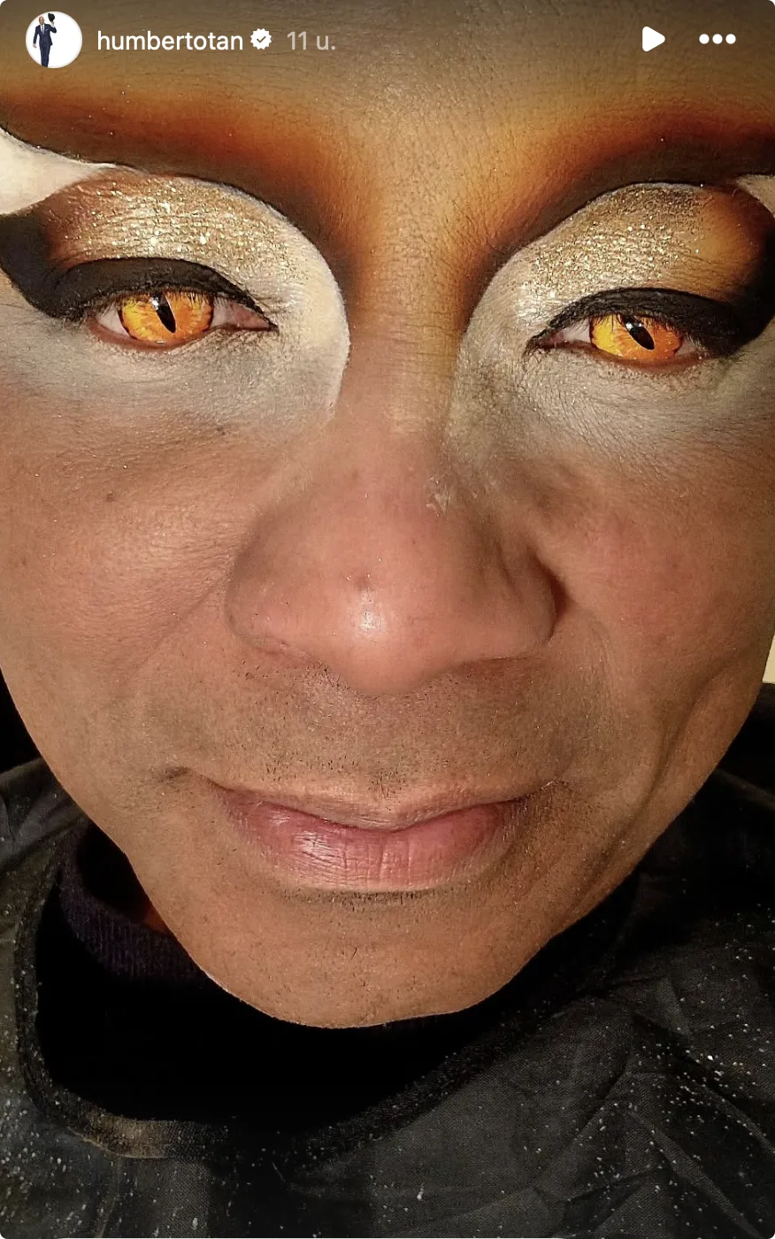 Het was Humberto Tan, die schuilging onder dragqueen Marga Brult. Bron: Instagram Humberto Tan.