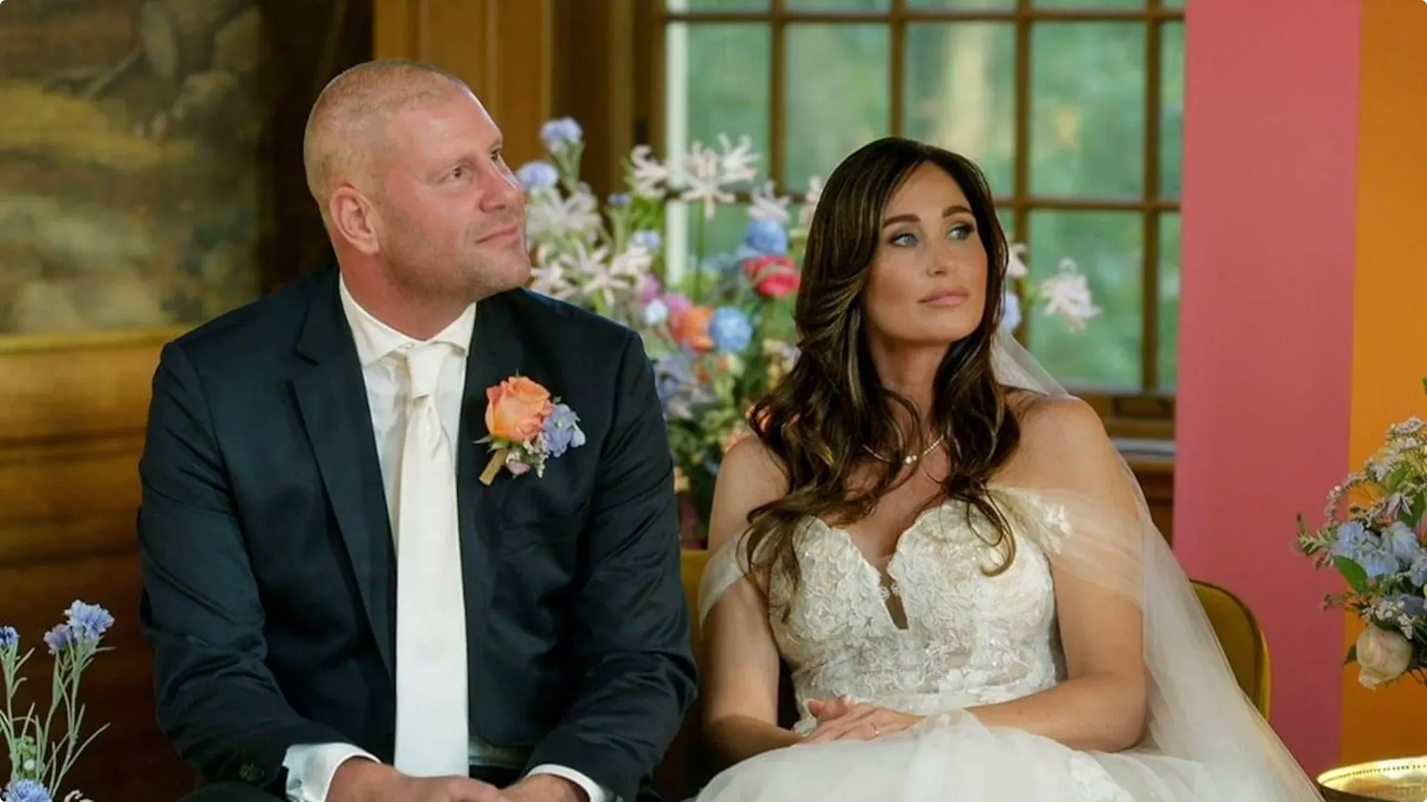 Femke en Olof in Married at First Sight - Bron: RTL.