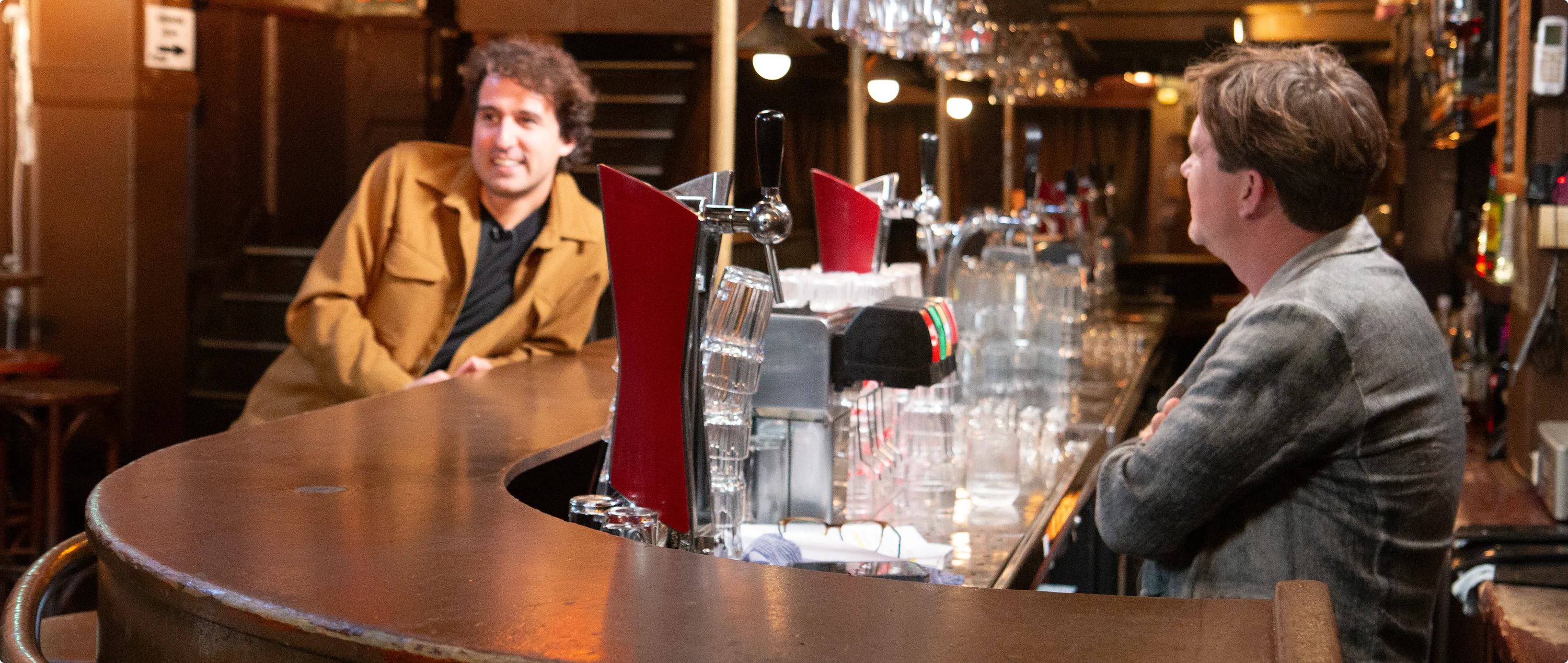 Johnny de Mol en Jesse Klaver. Bron: Onder Vier Ogen.