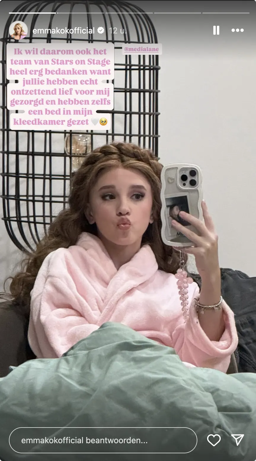 Bron: Instagram Emma Kok