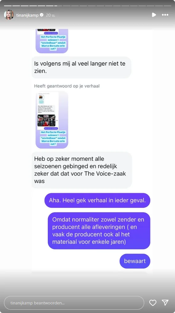 Bron: Instagram Tina Nijkamp
