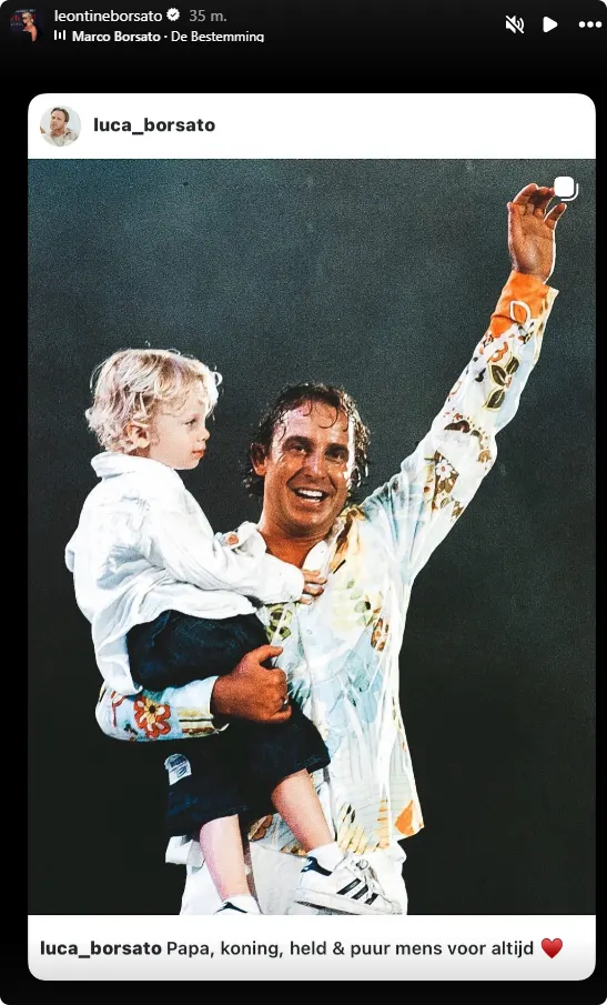 Bron: Instagram story Leontine Ruiters.