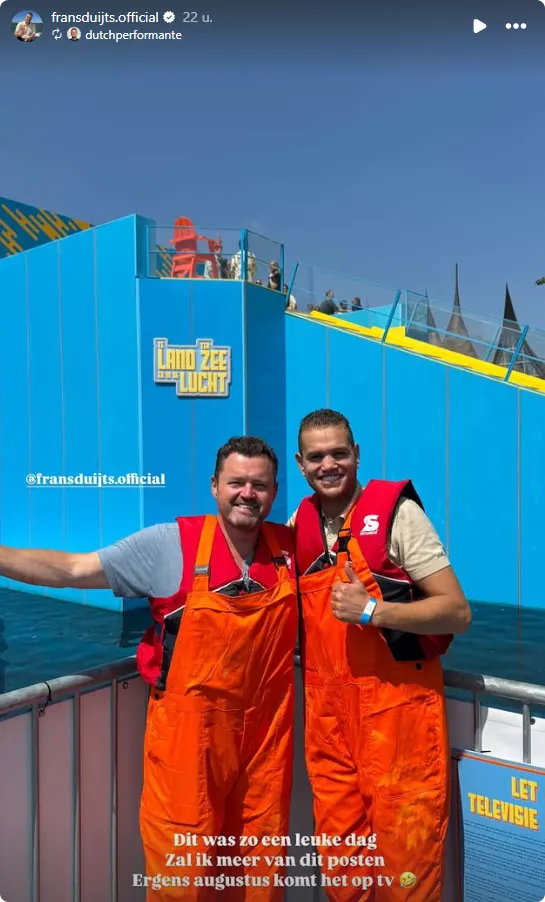 Bron: Instagram Frans Duijts. 