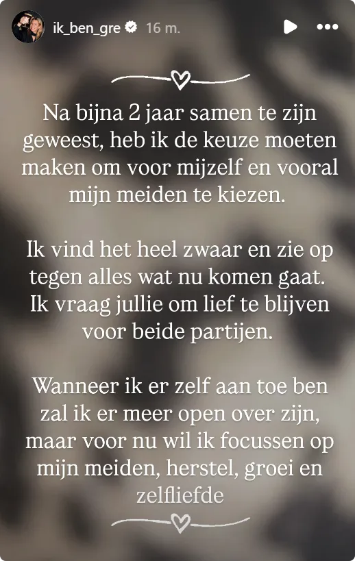 Bron: Instagram Greetje Hakvoort