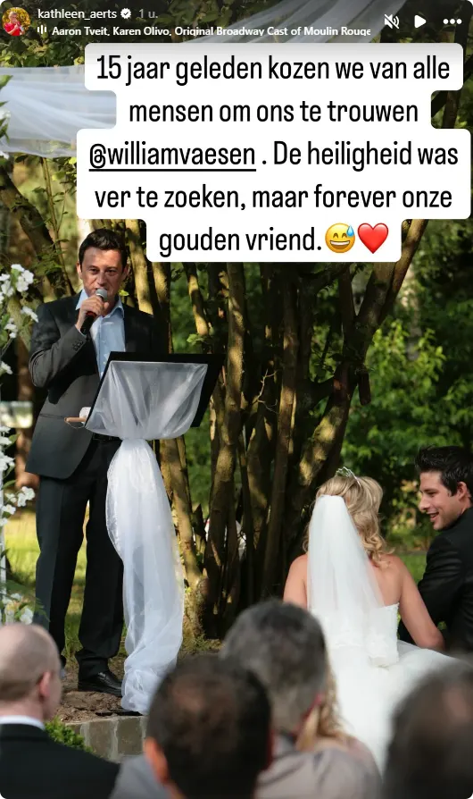 Bron: Instagram Kathleen Aerts.