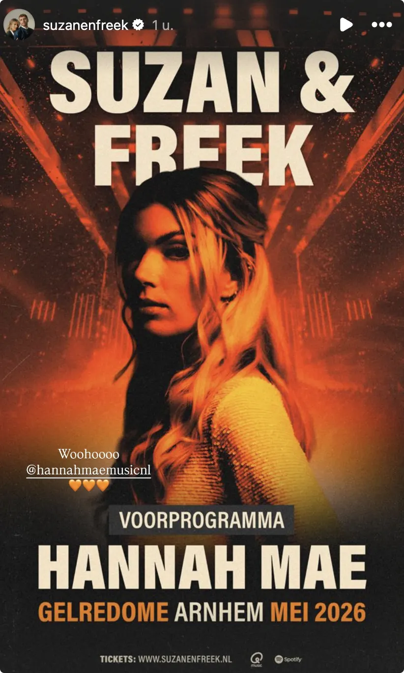 Bron: Instagram Suzan & Freek