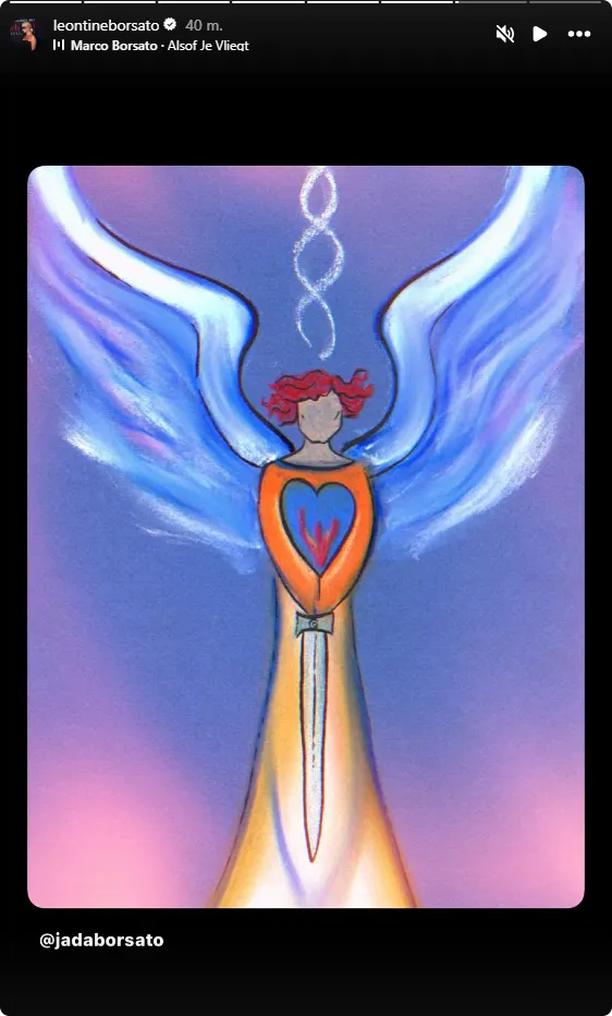 Bron: Instagram story Leontine Ruiters.