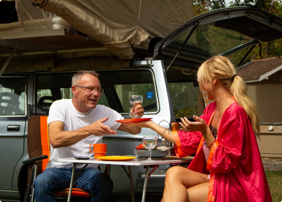 Illya en Sylwia, nog altijd gelukkig samen. Credits fotograaf: Teun Gijsel.