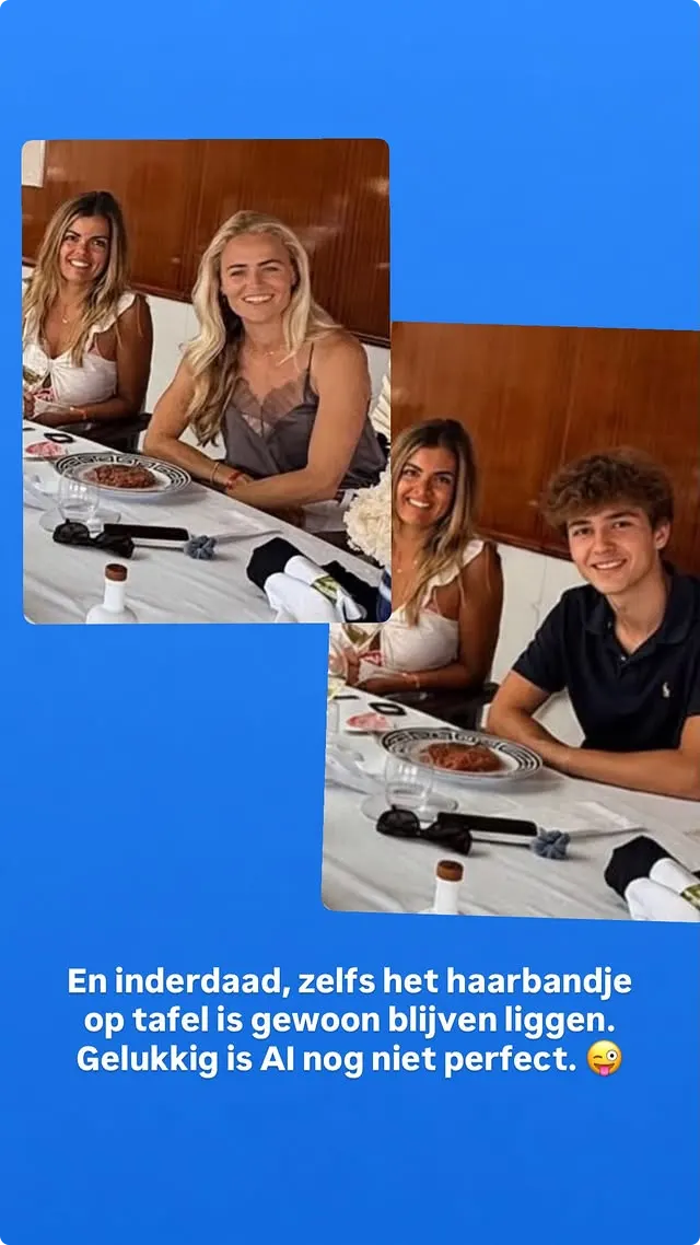 Vakantiefoto Jan Dulles en Caroline Mol 3/3 (@Instagram)