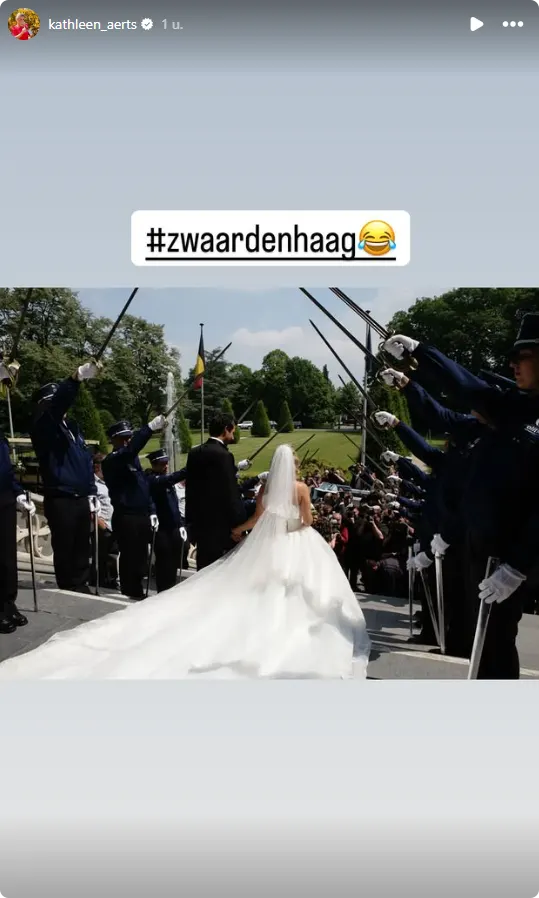 Bron: Instagram Kathleen Aerts.