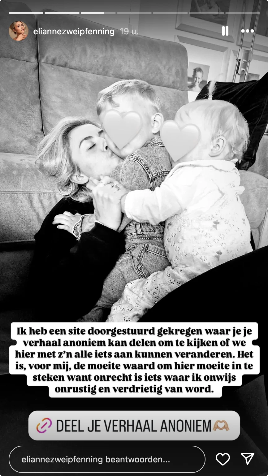 Bron: Instagram Elianne Zweipfenning