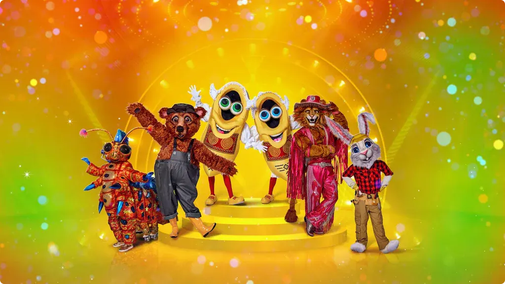 The Masked Singer 2025 groep 4, bron William Rutten / Rob Jacobs