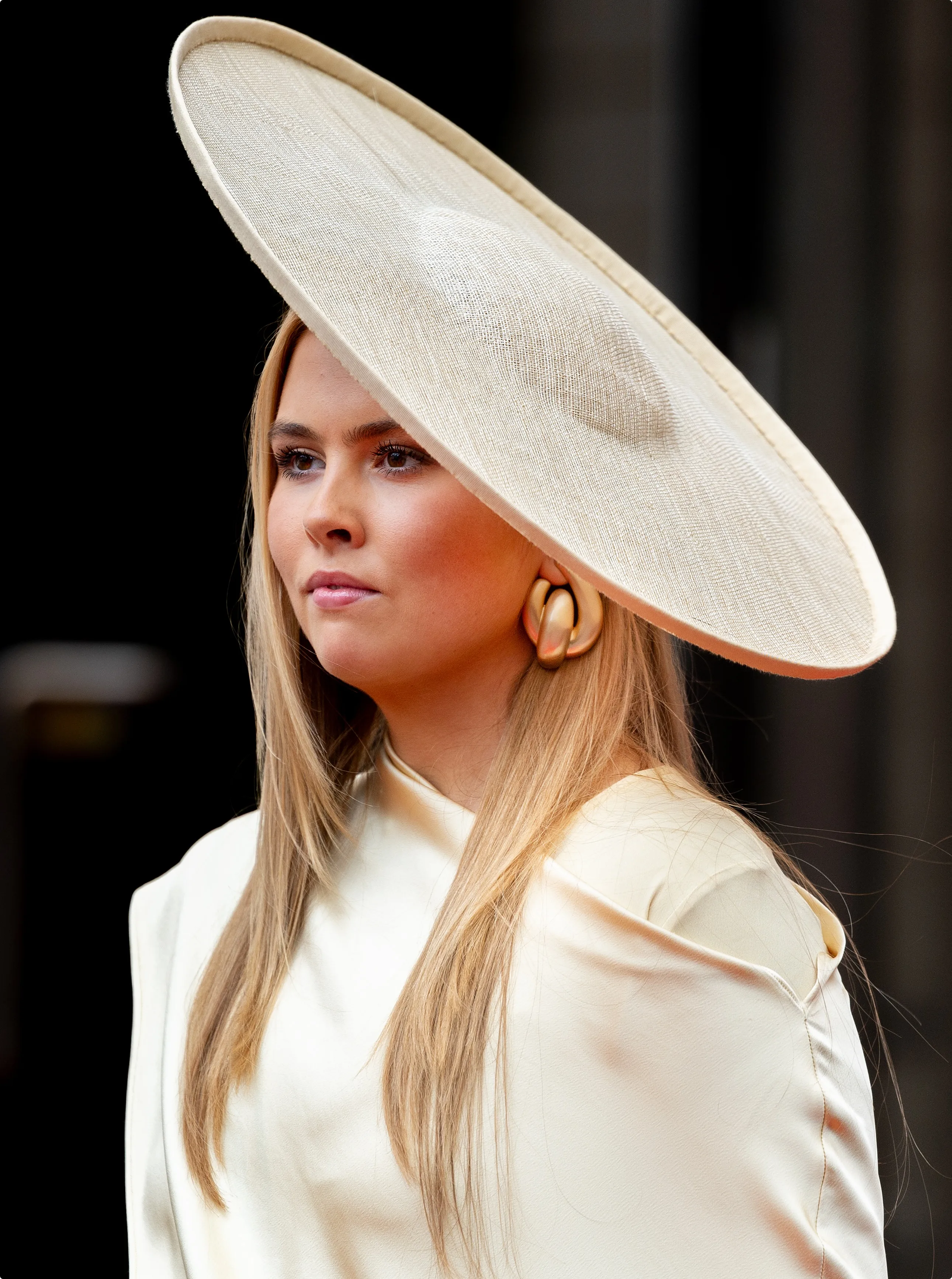 Prinses Amalia verlaat de Koninklijke Schouwburg na de troonrede tijdens Prinsjesdag. Bron: ANP