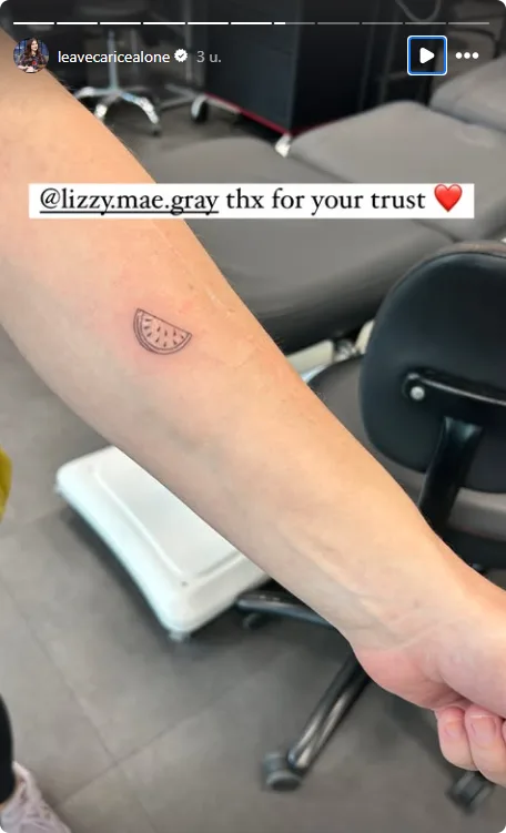 Carice van Houten tatoeëert tegenwoordig