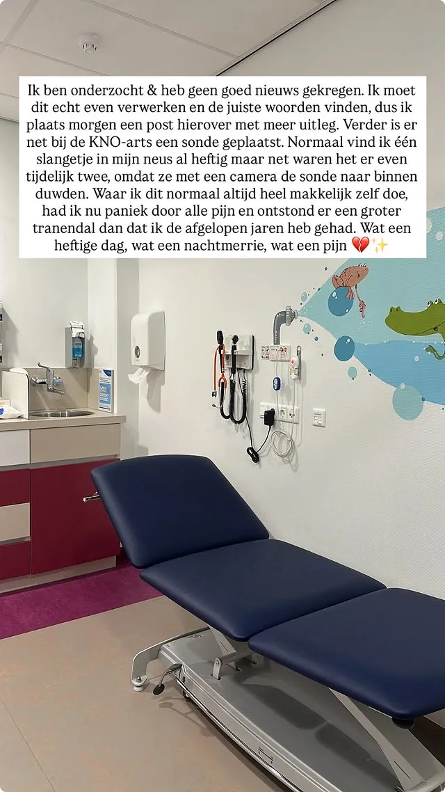 Jade Kops geeft een update op Instagram.