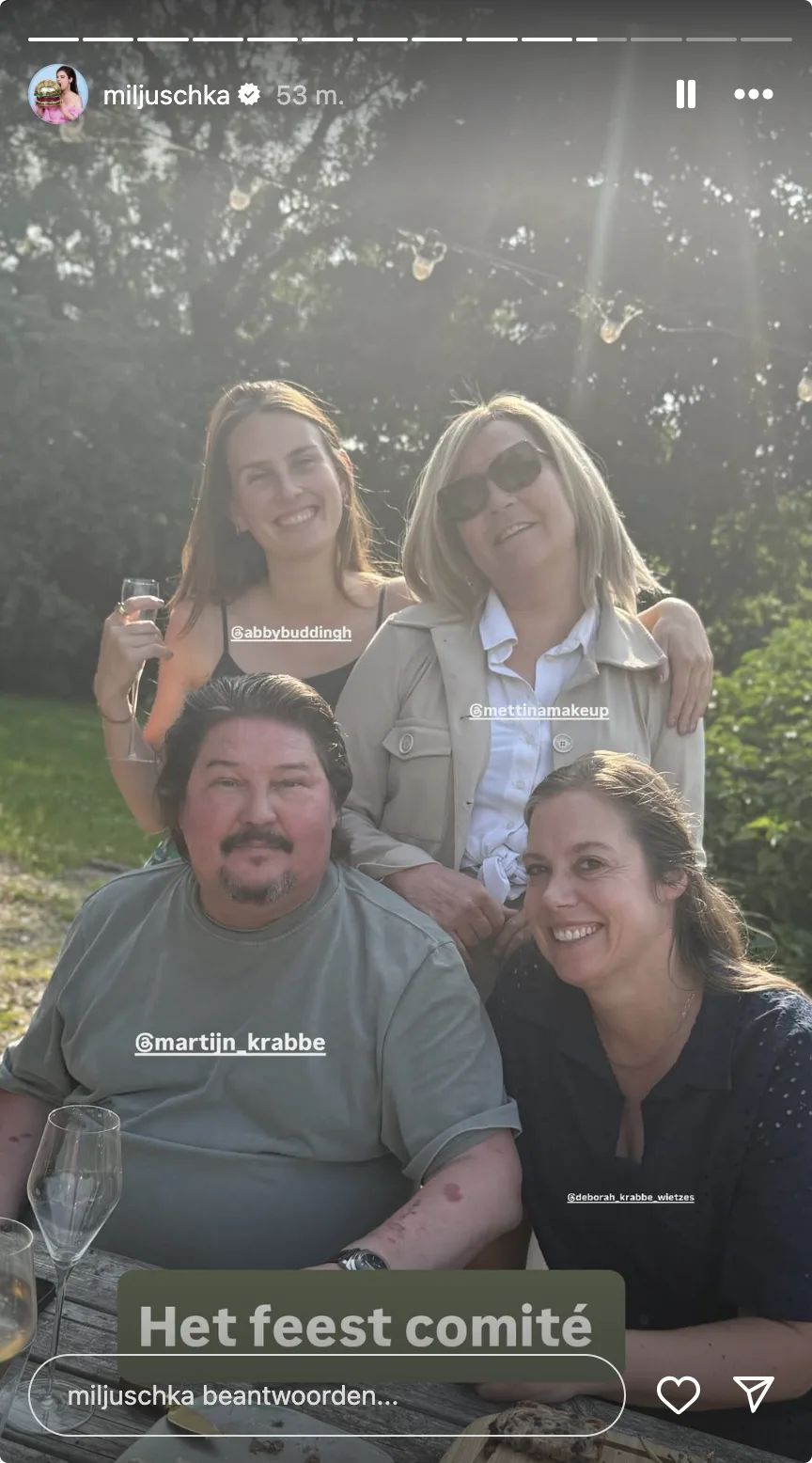 Bron: Instagram Miljuschka 