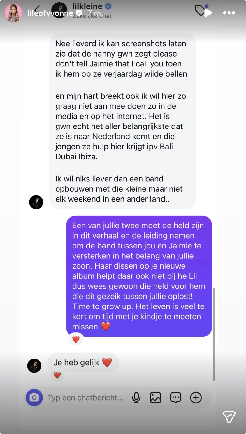 Bron: Instagram Yvonne Coldeweijer