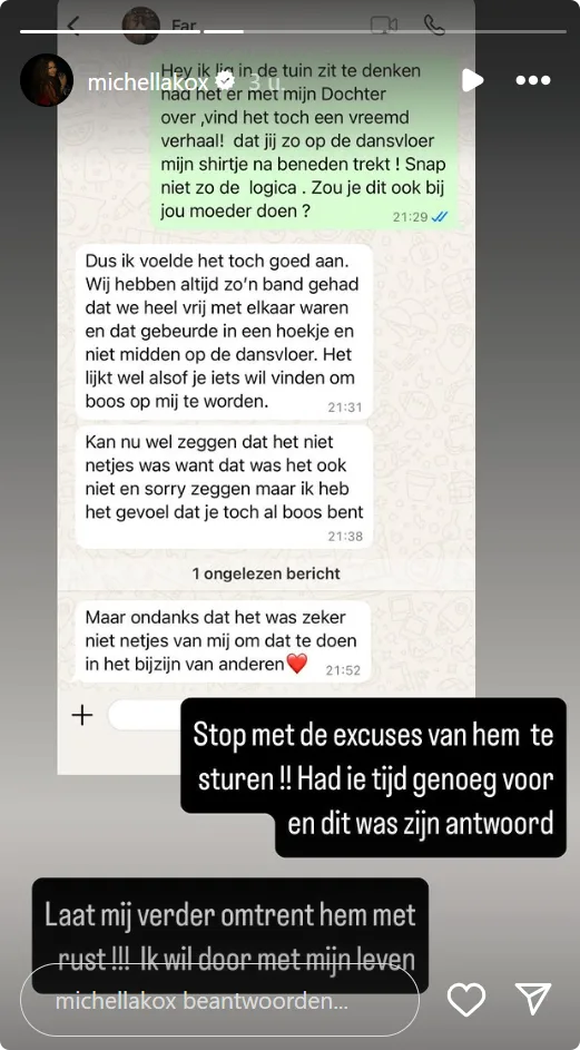 Bron: Michella Kox op Instagram.