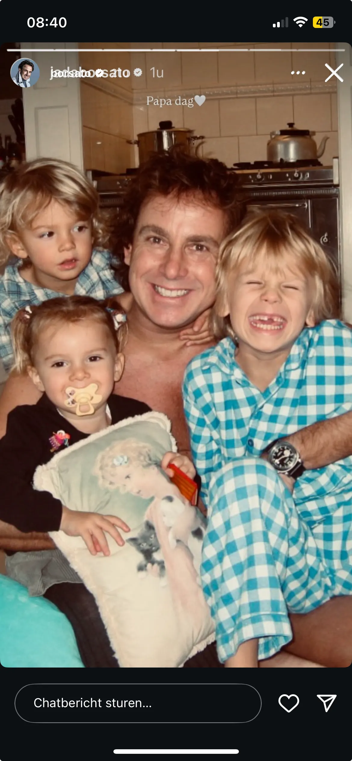 Bron: Instagram verhaal Marco Borsato.