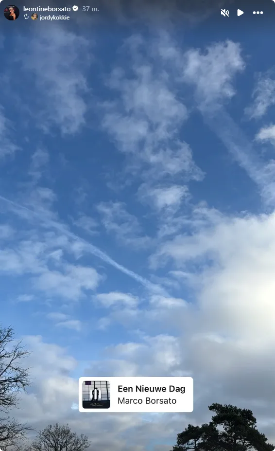 Bron: Instagram story Leontine Ruiters.