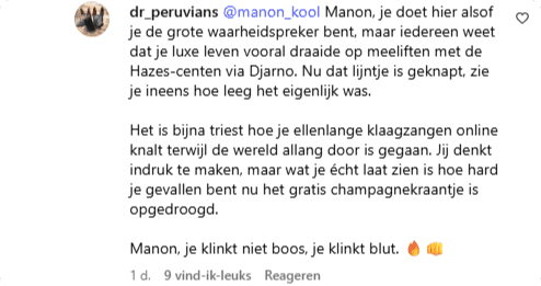 Bron: Instagram Story