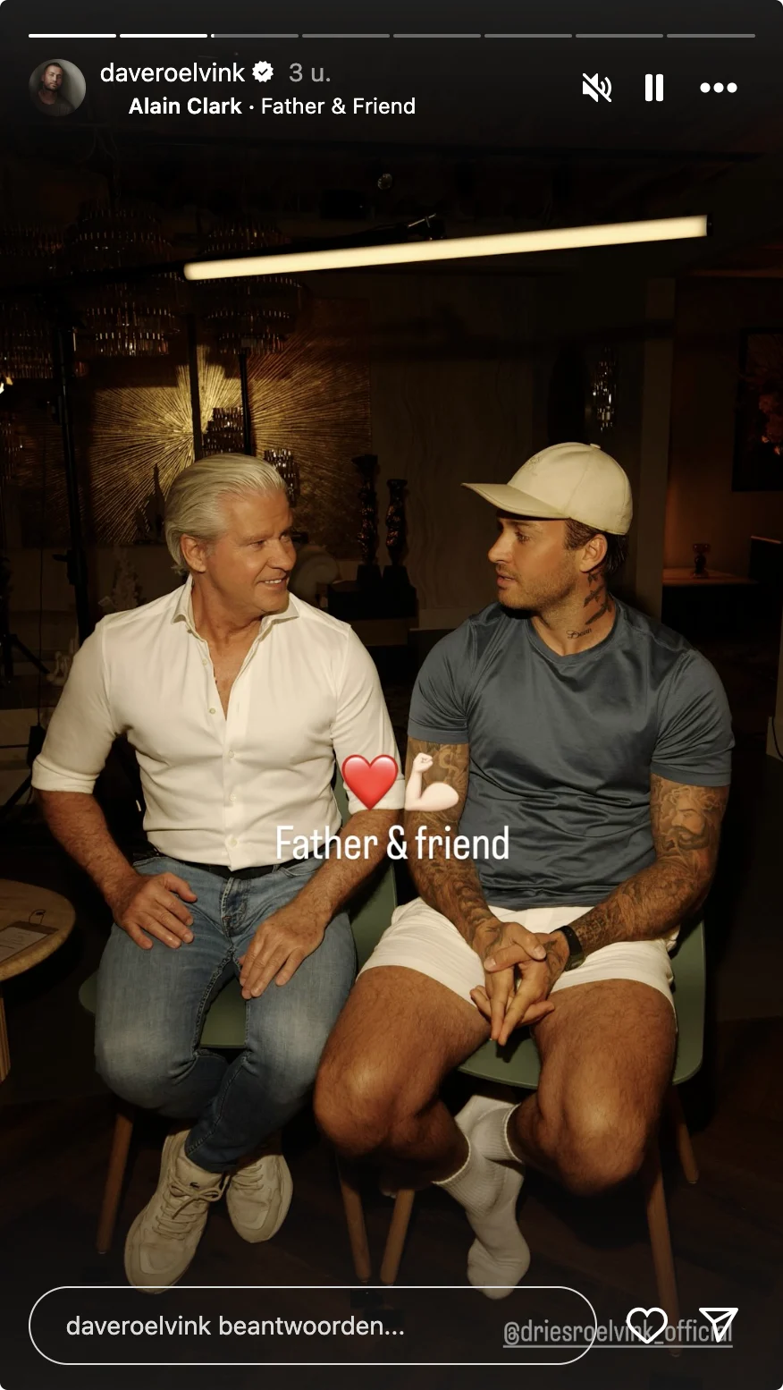 Bron: Instagram Dave Roelvink