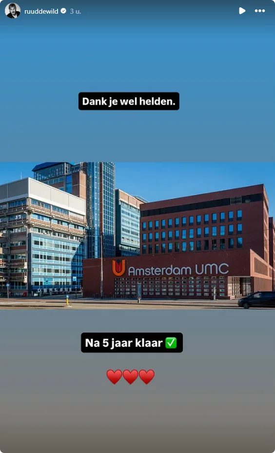 Bron: Instagram Ruud de Wild 