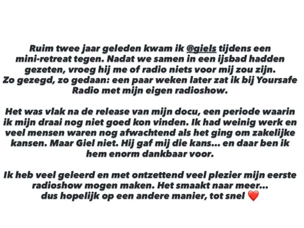 Bron via Instagram: Koen Pieter