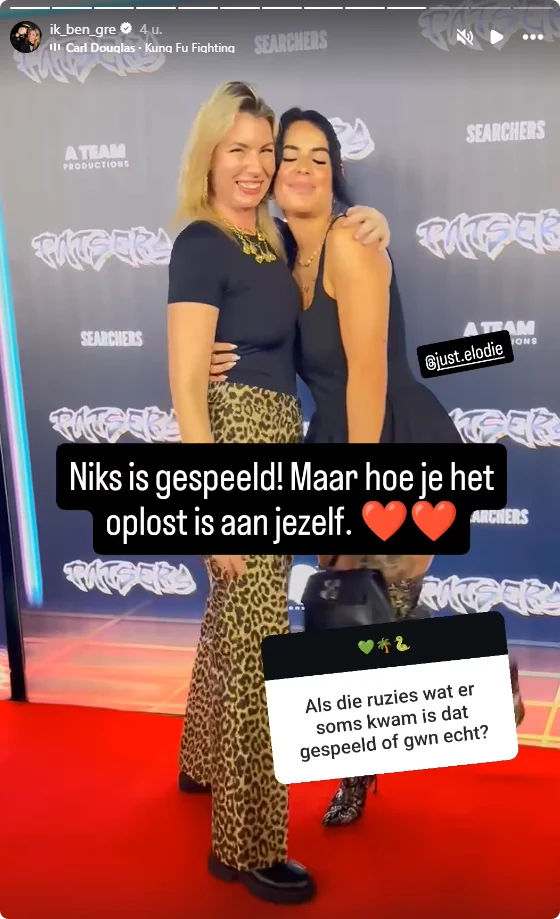 Bron: Greetje op Instagram.