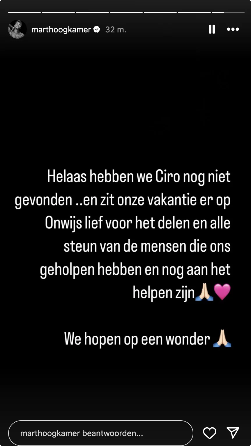 Bron: Instagram Mart Hoogkamer