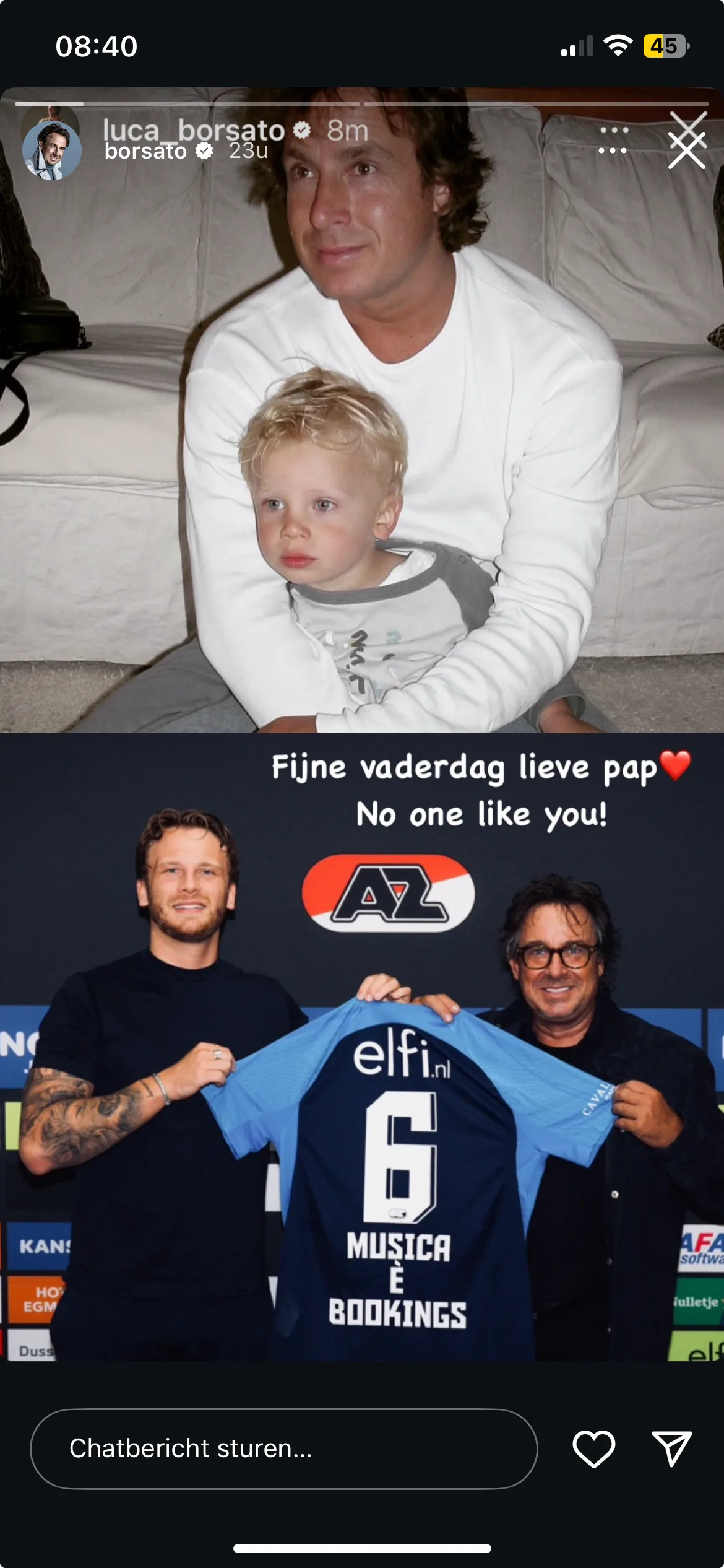 Bron: Instagram verhaal Marco Borsato.